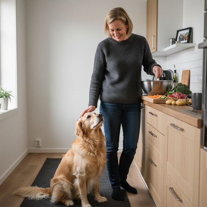 håndlaget hundemat hjemmelaget