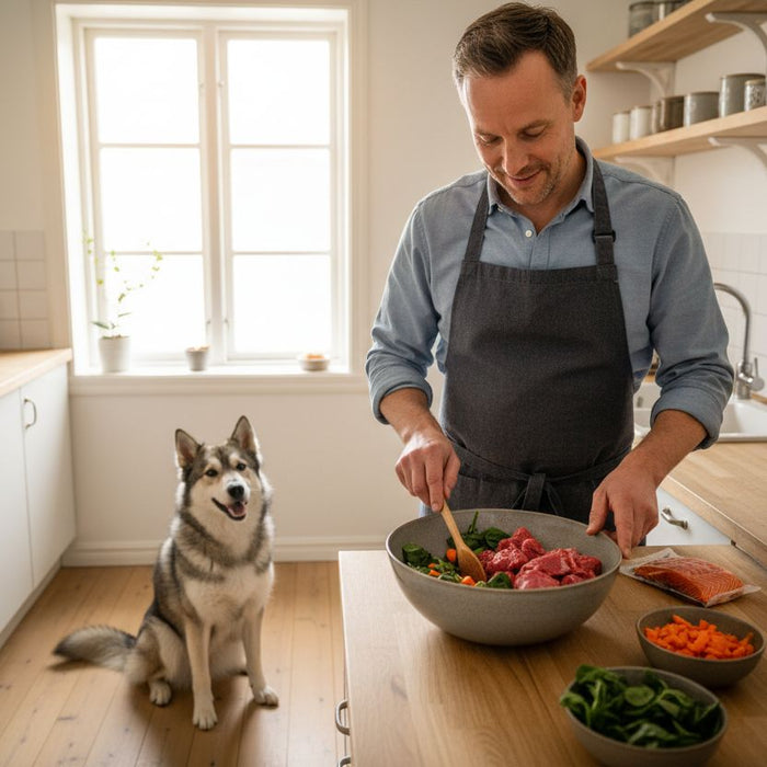 ferskfôr til hund kjøkken