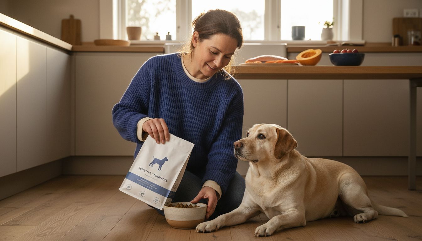 hundemat sensitiv mage