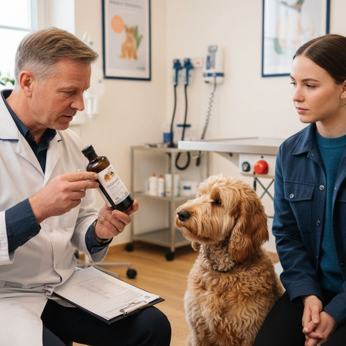 lakseolje hund klinikk
