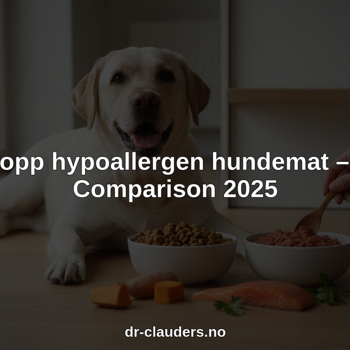 topp hypoallergen hundemat hero header image