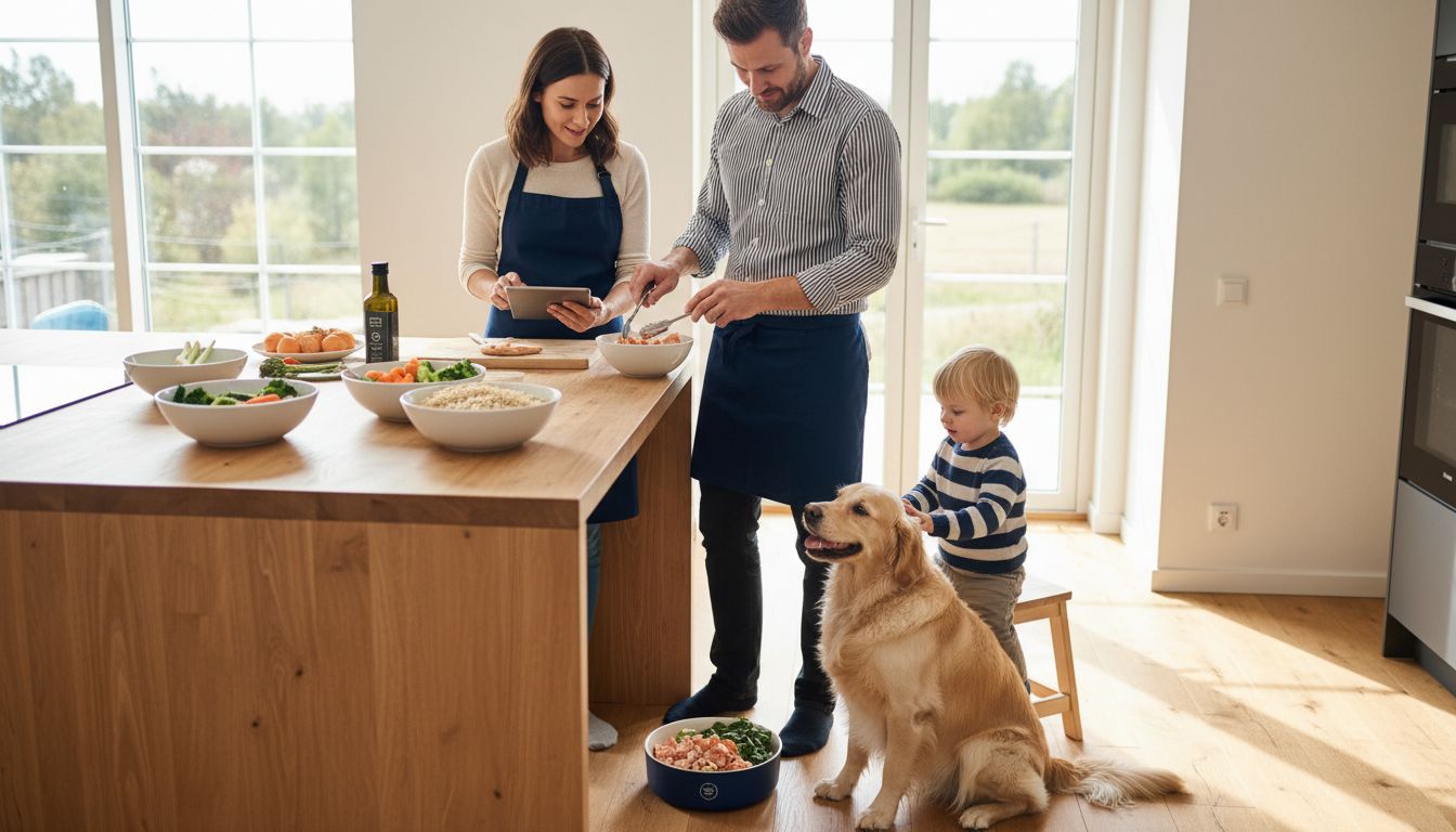 hund ernæring familie