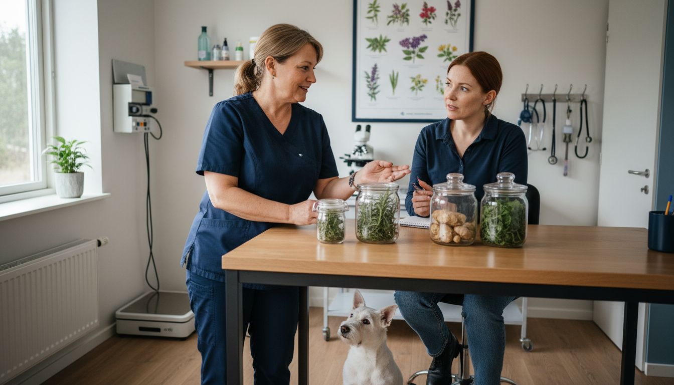 veterinær urter hundemat