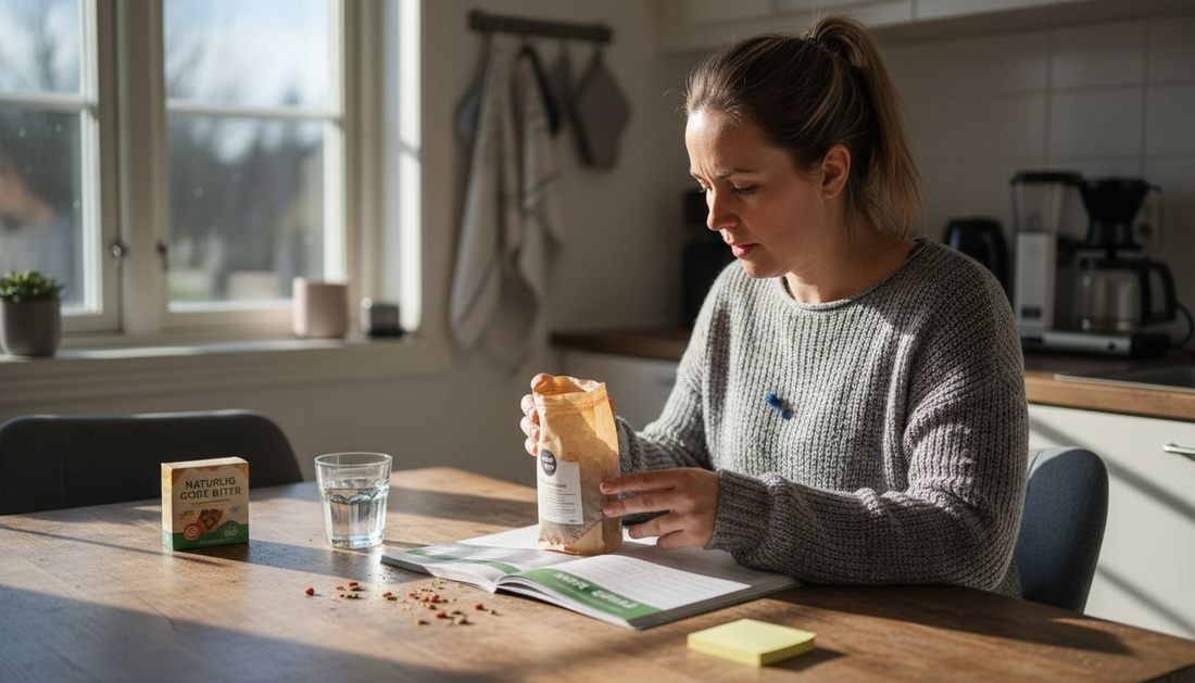 Veiledning for eliminering av allergener fra hundens kosthold