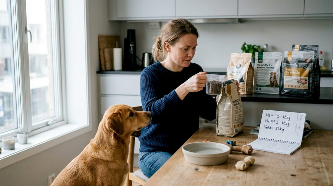 Slik tilpasser du fôr for hunden din: Komplett guide