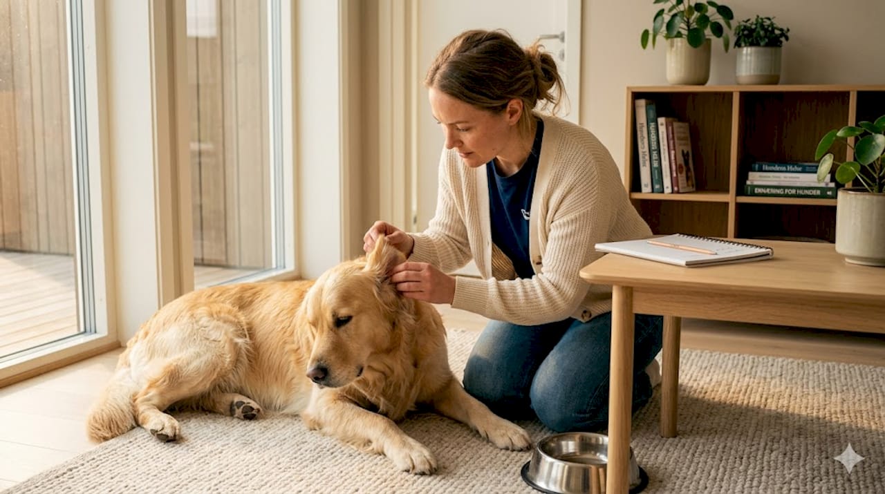 Slik kan du finne ut om hunden din har matallergi hjemme