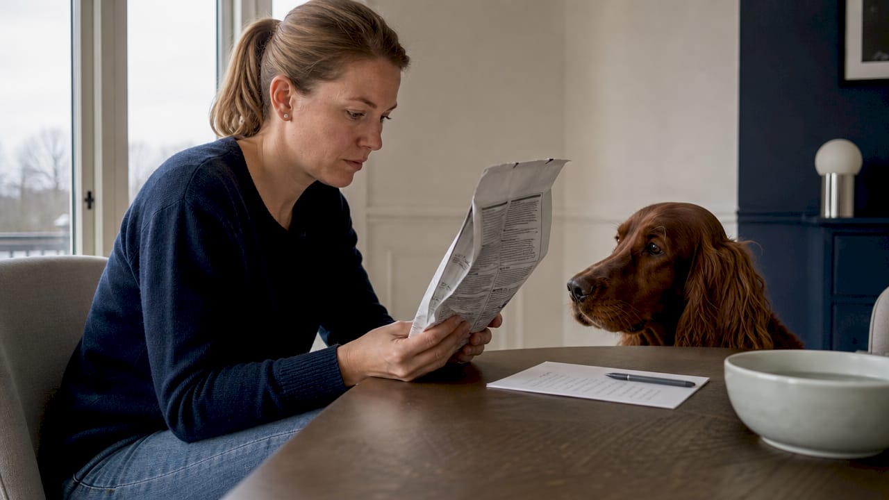 Hundeeieren er nøye når han skal velge fôr til hunden sin