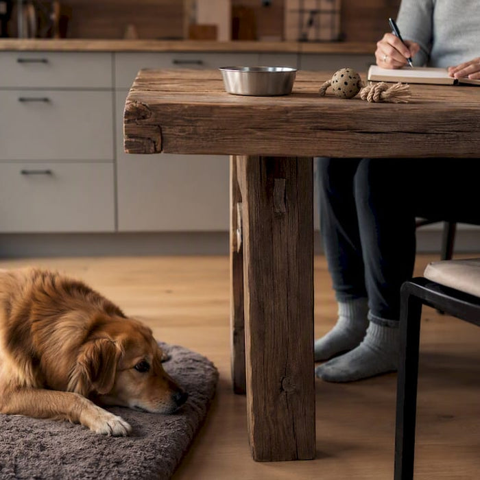 Hundeeier legger merke til hundens sensitive mageplager