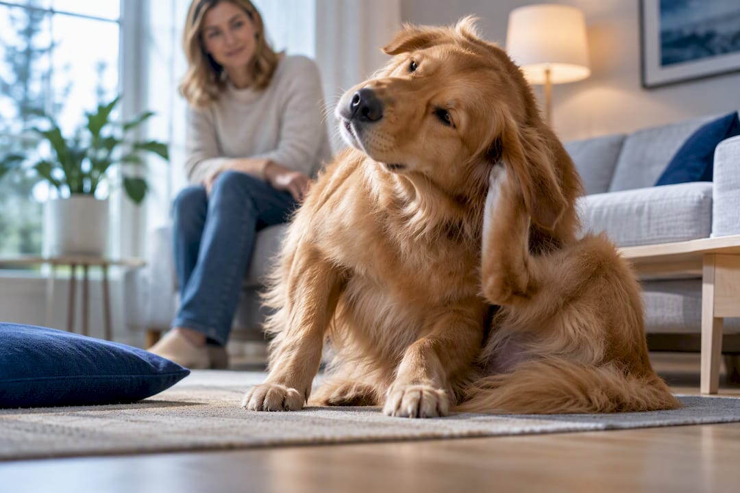 Symptomer på glutenallergi hos hund: dette bør du se etter