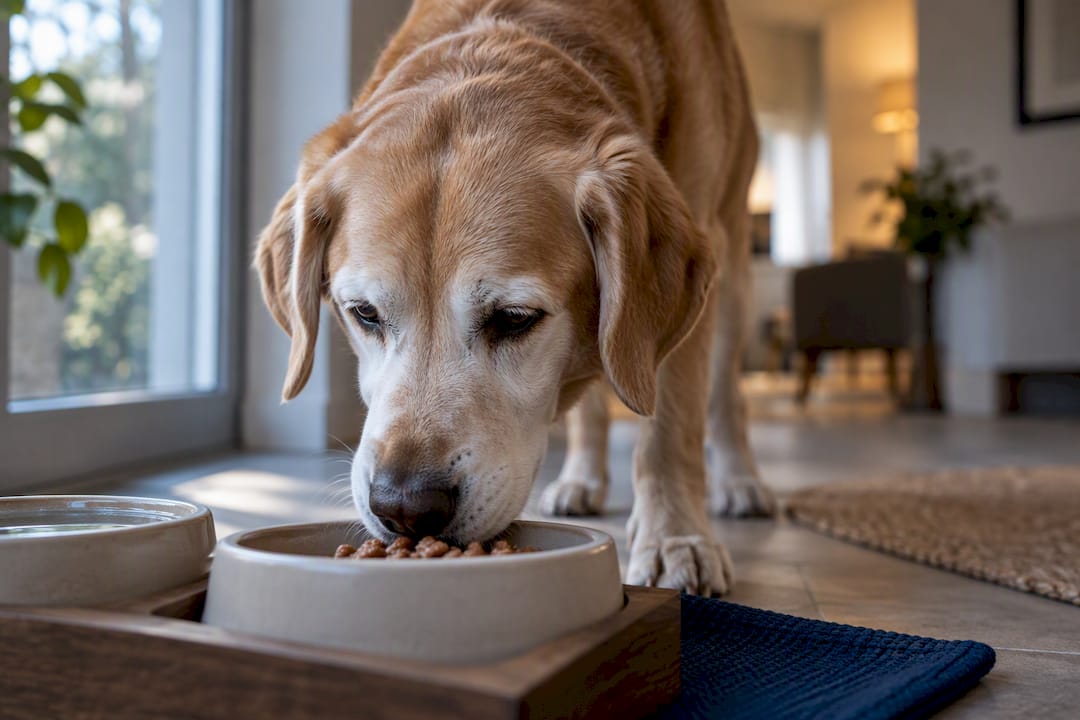 Seniorhund matpreferanser: hva du bør endre i skålen