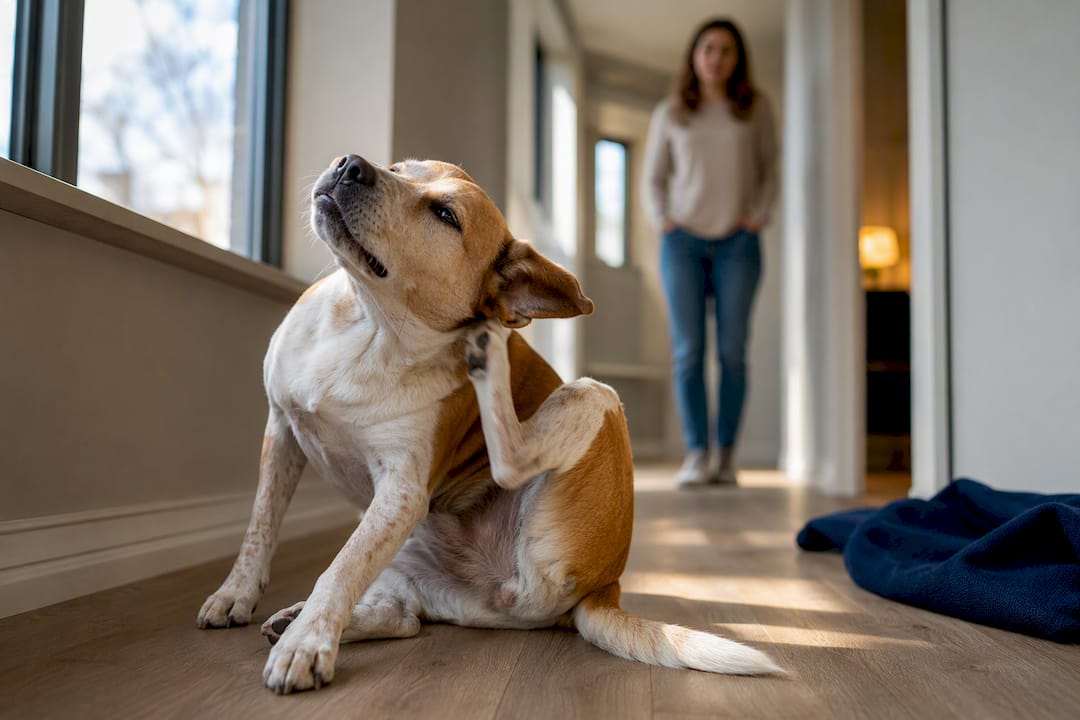 Symptomer på matsensitivitet hos hund: hva du bør se etter