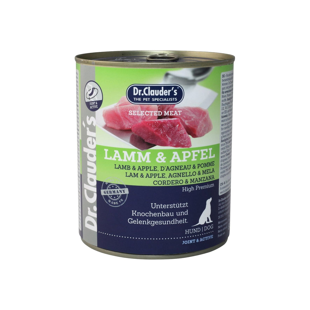 Vådfoder Hund | Lam & Æble | Dr.Clauder's Selected Meat Vådfoder
