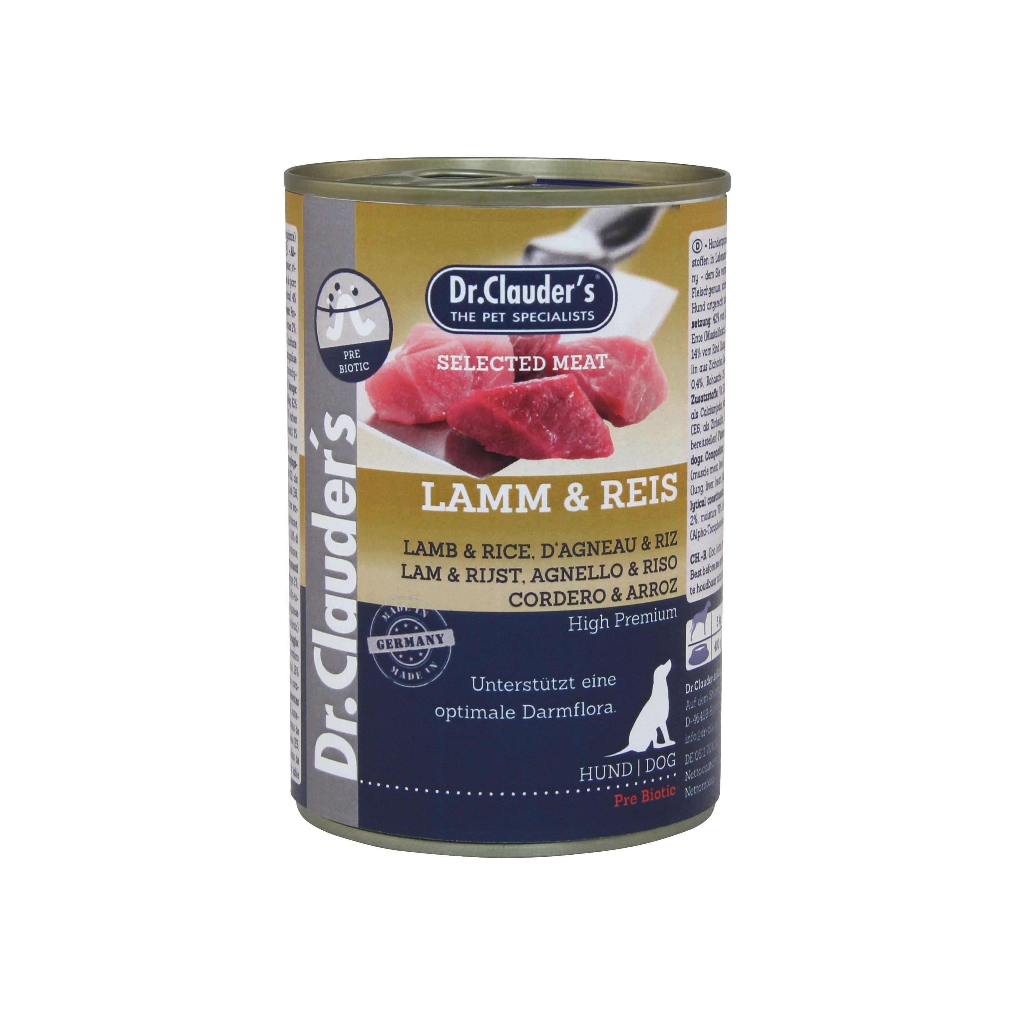 Dr.Clauder's Selected Meat Lam & Ris