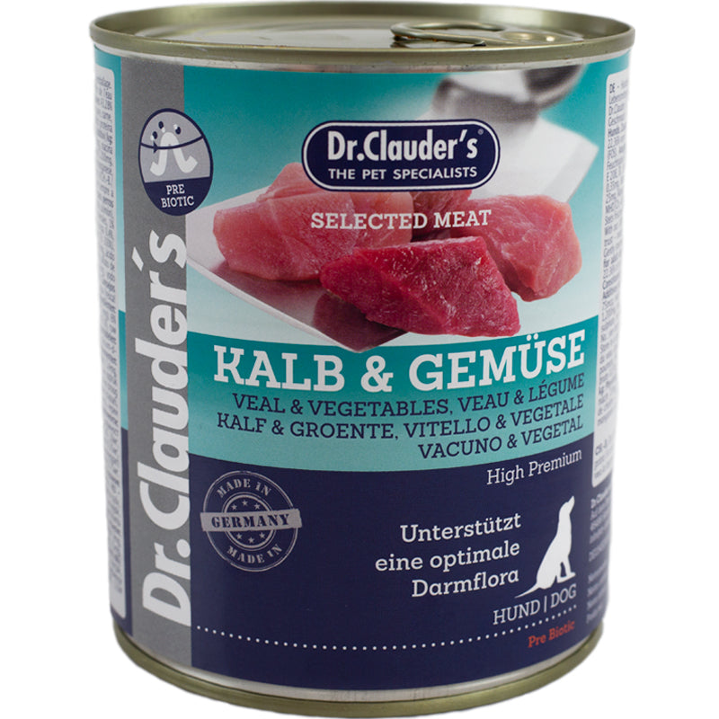 Dr.Clauder's Selected Meat Kalv & Grønsager