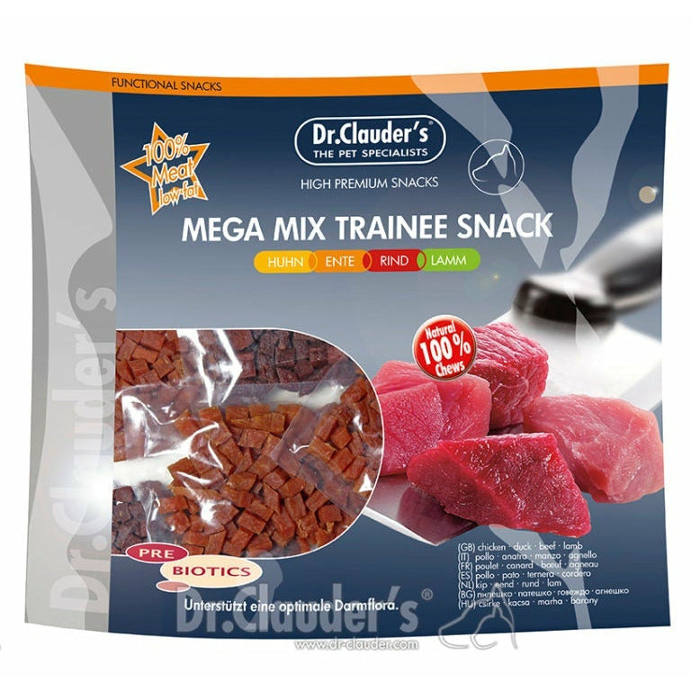 Dr.Clauder's Trainee Snacks Mega Mix (Kylling, And, Okse, Lam)